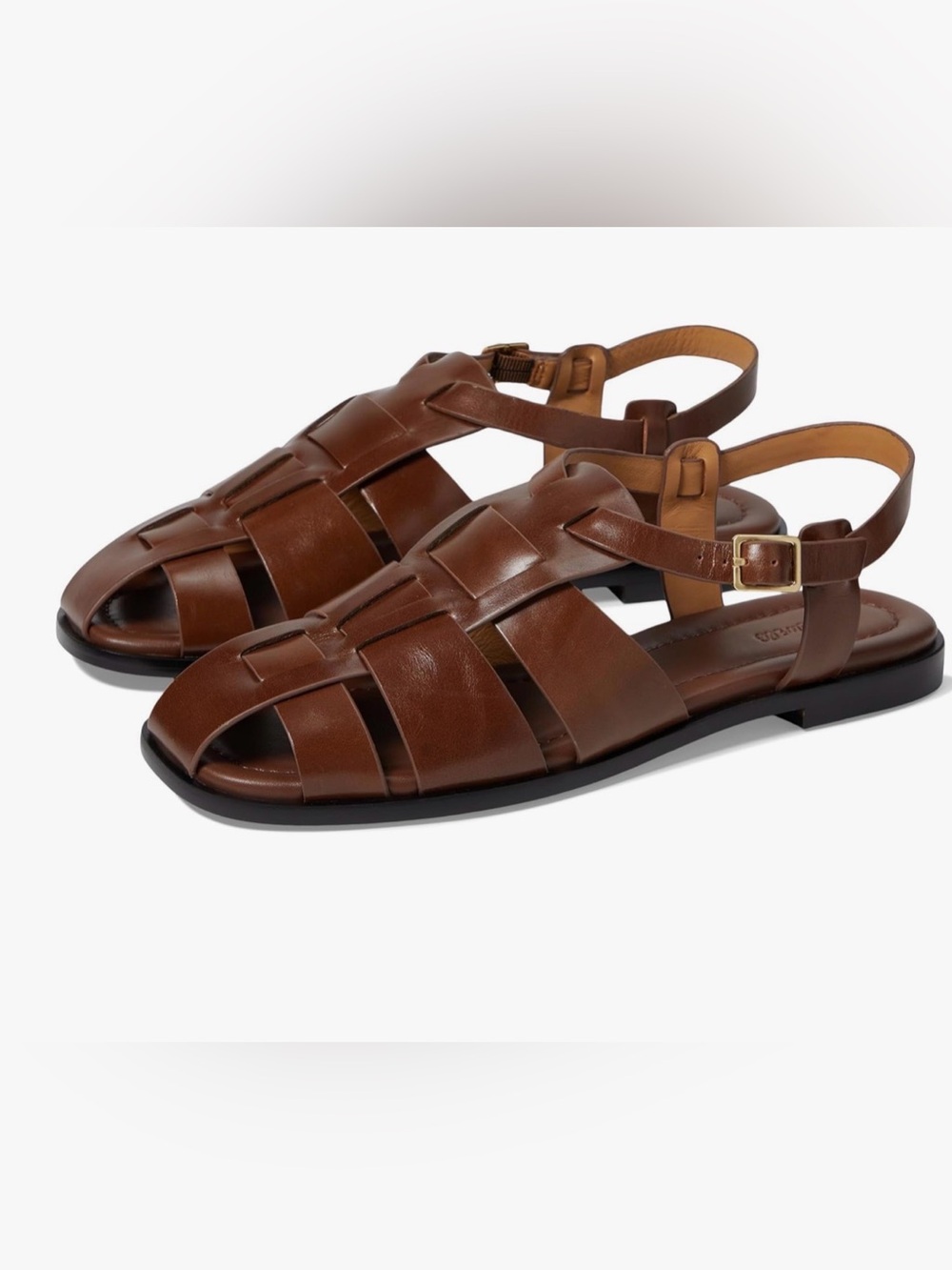 Madewell womens Adonia Fisherman Flat Size 5.5